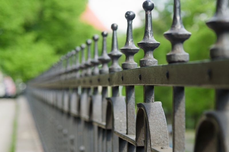 Cast Iron Fence Installation